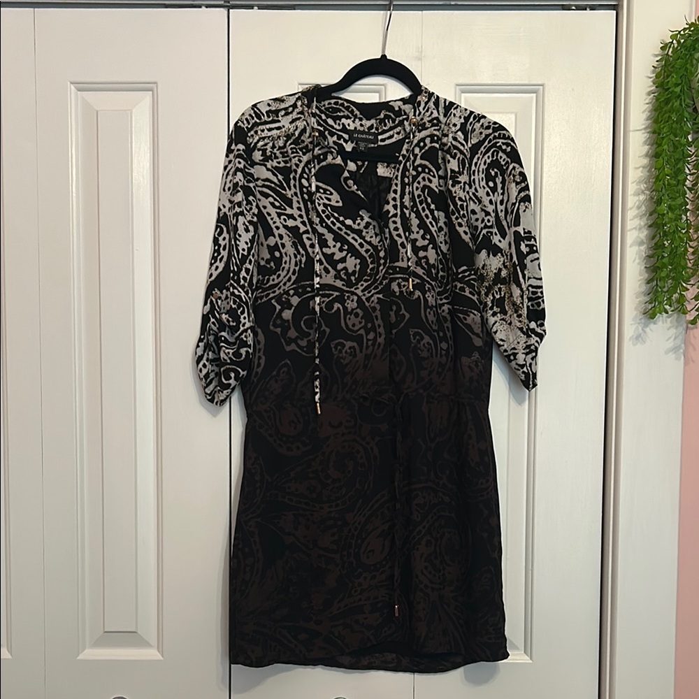 Le Chateau  Tie Front Tunic